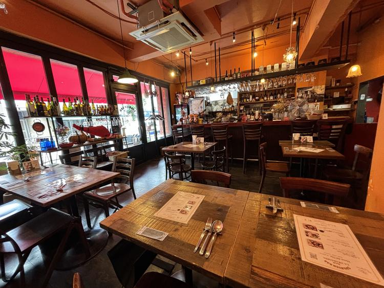 お客さまとの距離が近いお店です