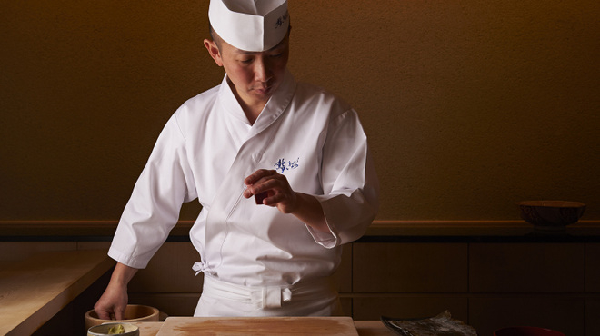 ニューヨークで修業した経験がある店主