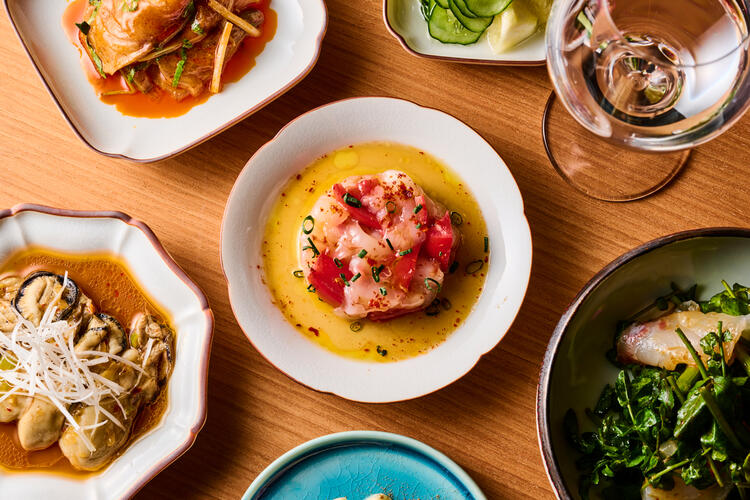 コンセプト『和食材×街中華』