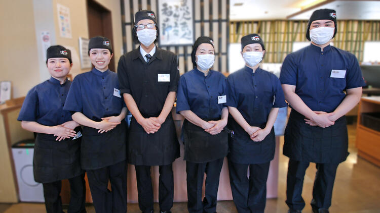 幅広い年齢層が活躍中