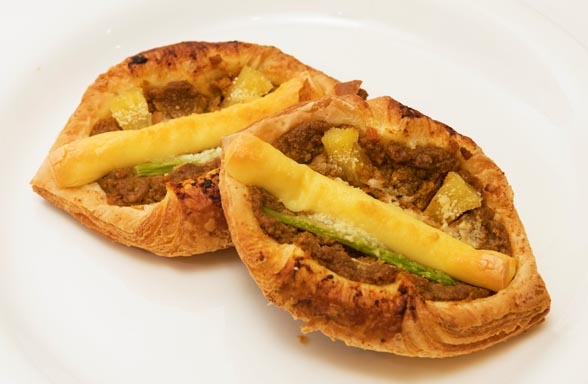 金賞を受賞したカレーデニッシュ