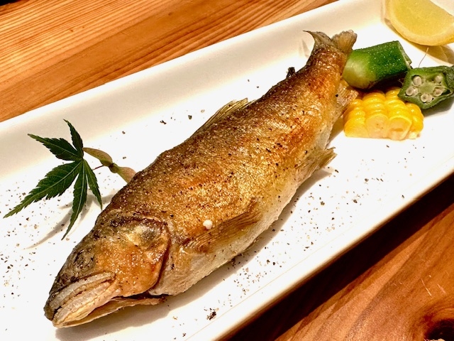 【十音】鮎のコンフィ