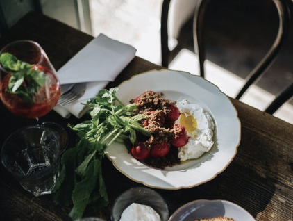 モーニングはフランス惣菜ブッフェ