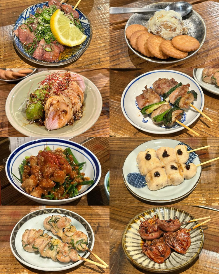 焼き鳥以外のお料理も充実しています⭐︎