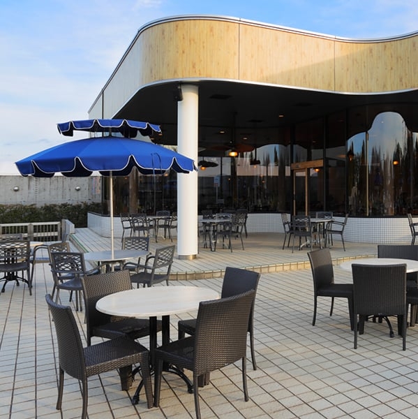 人気のテラス席♪