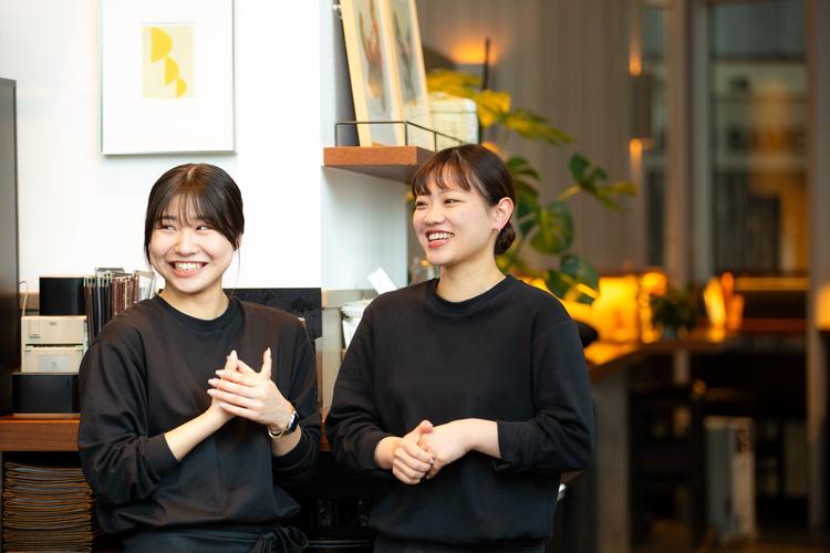 会話型の接客が好評！