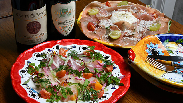 新鮮食材を使用したイタリア料理♪