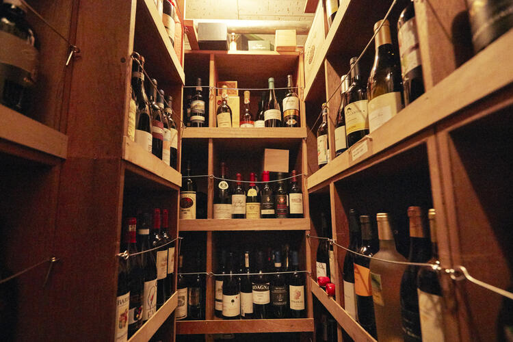 ワインも多数取り揃えています。