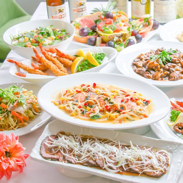 コース料理でおもてなしも◎