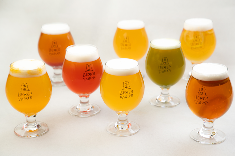 見た目からもカラフルなビール☆