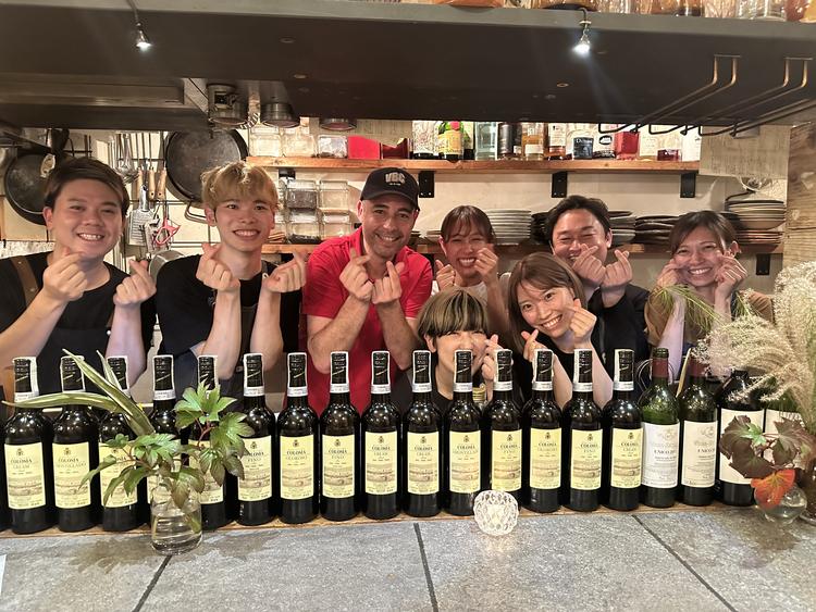 ワイン生産者がたくさん訪れてくれます♪