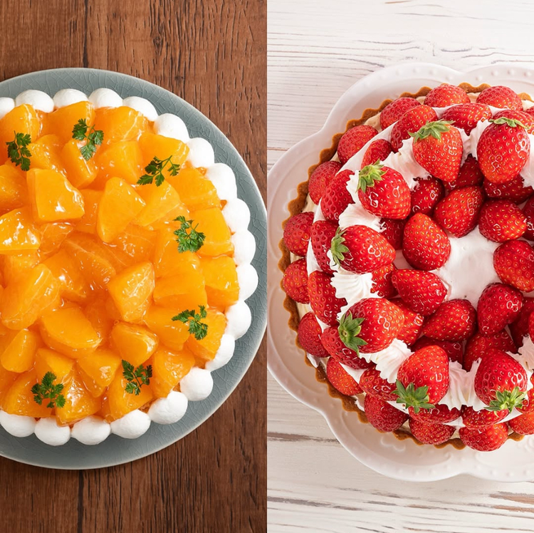 ケーキと生パスタ＆オムライスが自慢