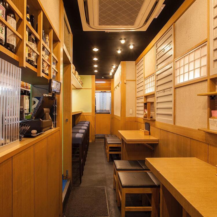 おしゃれな店内が自慢