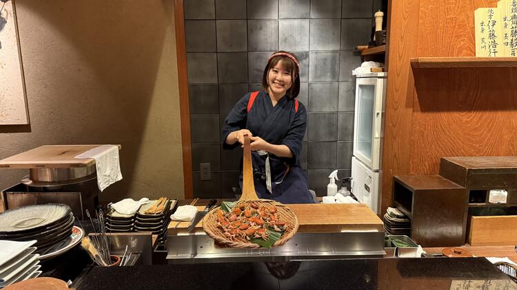 オープンキッチンでのお仕事◎