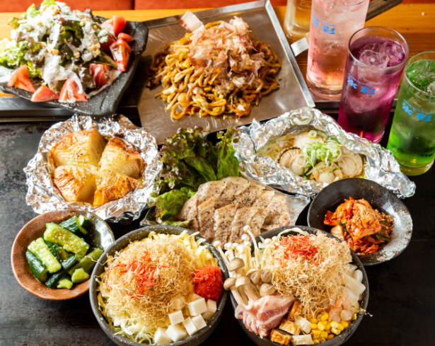 オリジナルの創作もんじゃがこだわり◎