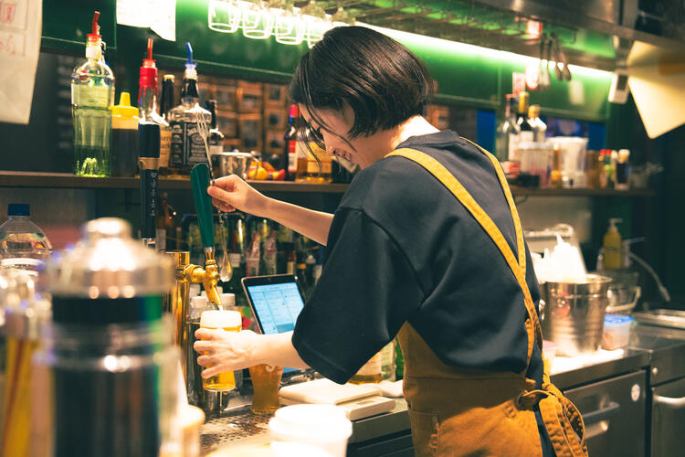 タップももちろんご用意！