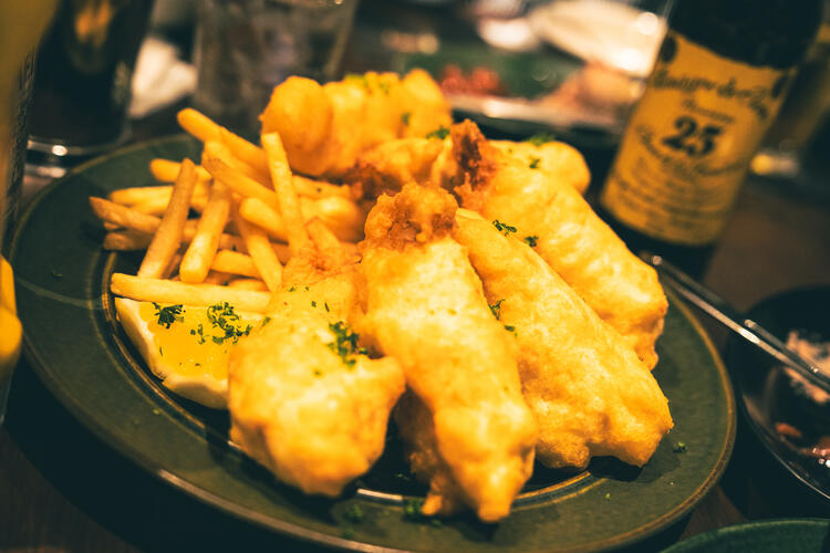 定番のFish＆Chips