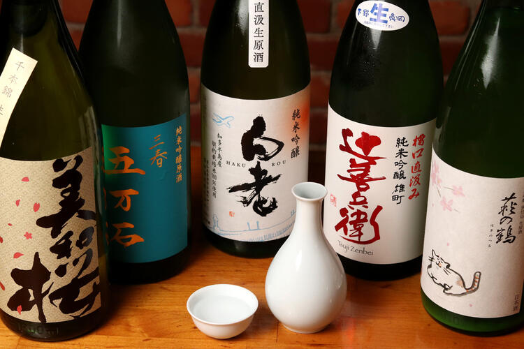 お酒の品ぞろえにも自信あり☆