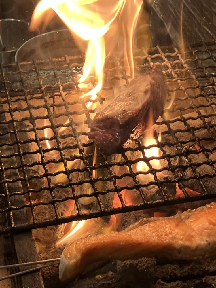 燃える！炭火焼き！