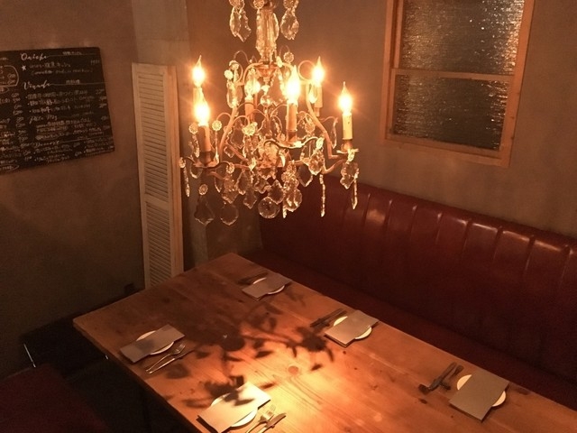 アンティークの雰囲気のある照明