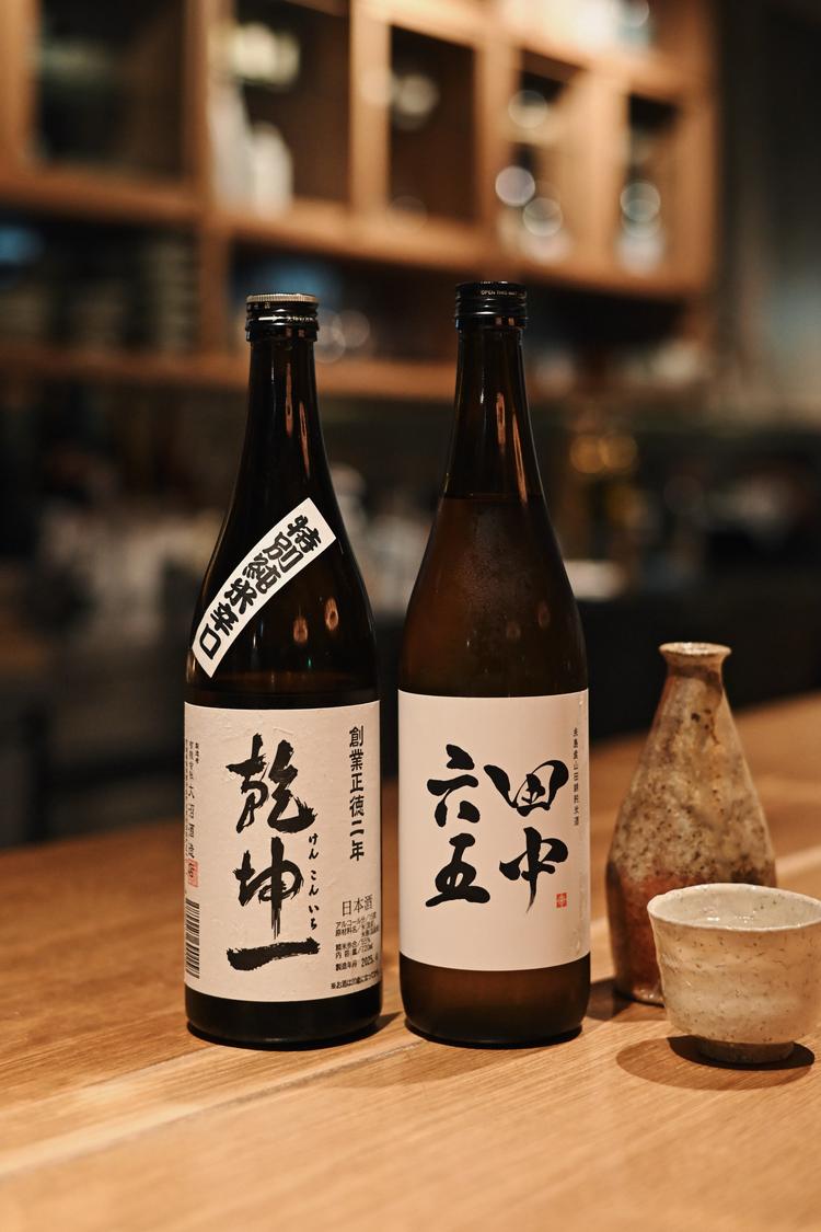 作り手の想いが詰まった焼酎/日本酒の提供