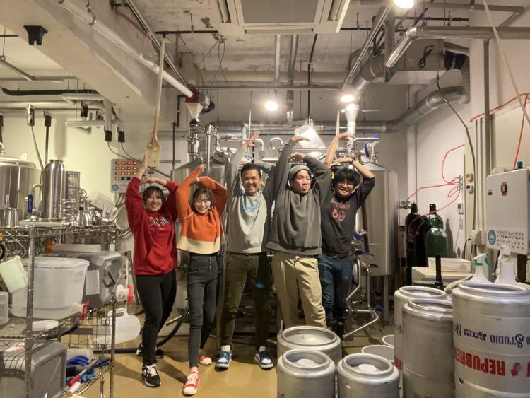 ビール作り見学に年1回参加！