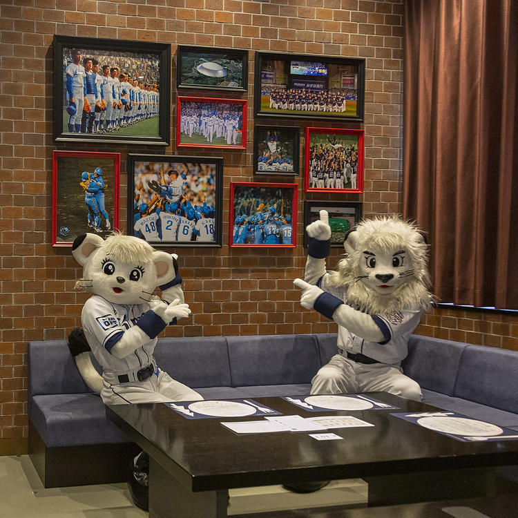 特別個室「レジェンドルーム」も人気