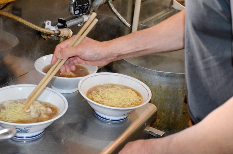 自家製麵がウリの家庭的な食堂◎