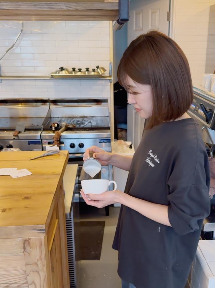 ラテアートトレーニング！