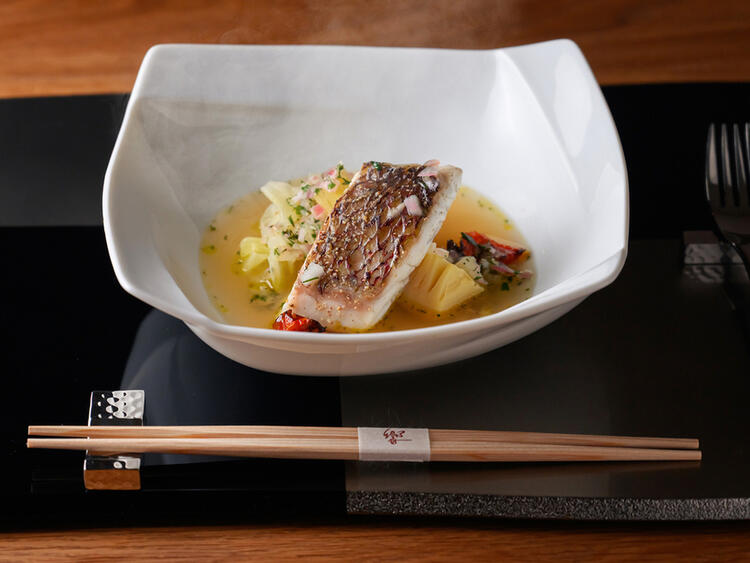 旬の鮮魚を使ったお料理も◎