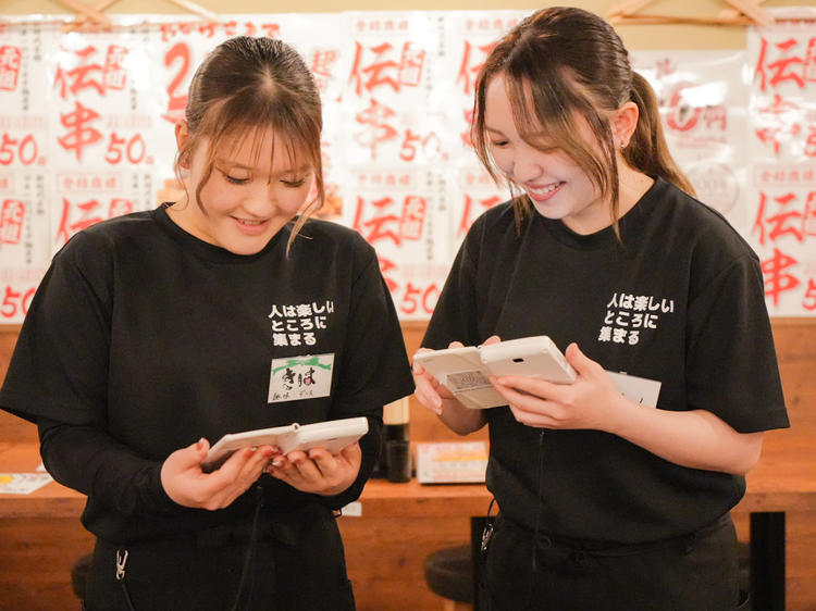 スタッフがお店の宝です★