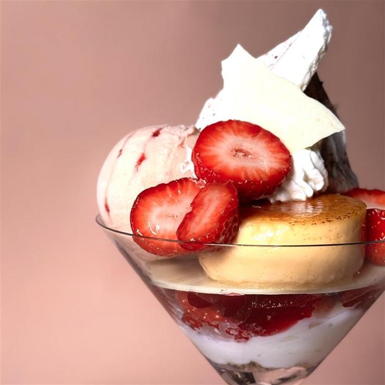 既存店で人気のパフェ