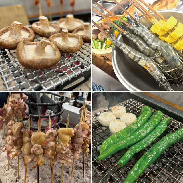 見た目にも楽しいメニューを工夫◎