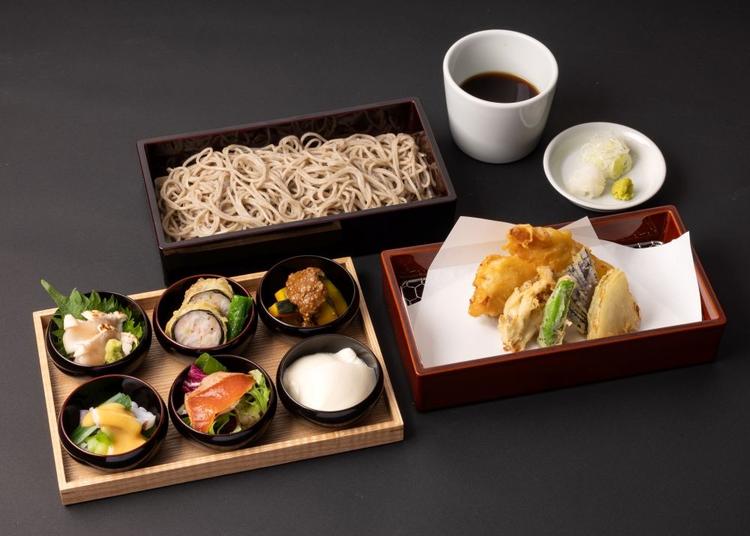 粉からこだわった自慢の蕎麦を提供！