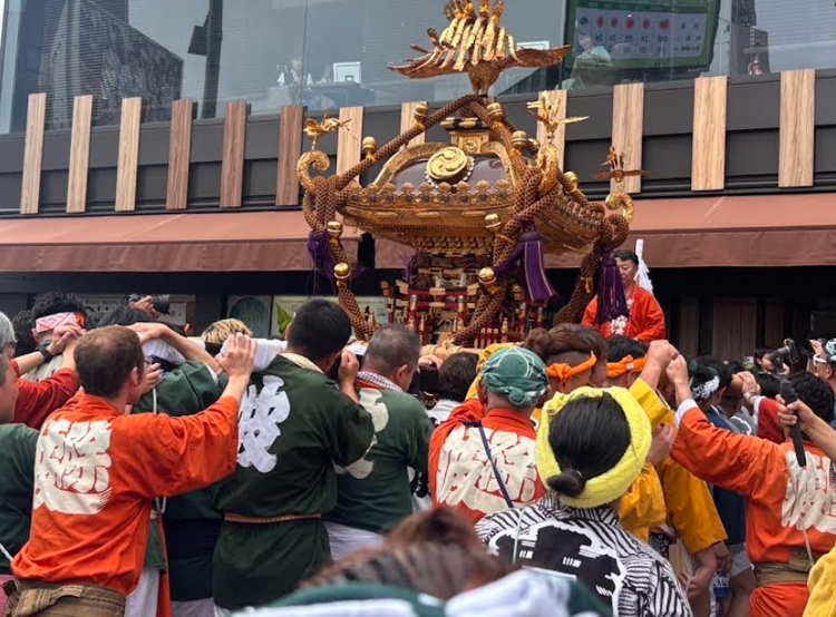 ◆人情あふれる築地ならでは！お祭りに参加
