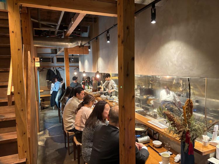 落ち着いた雰囲気の店内！
