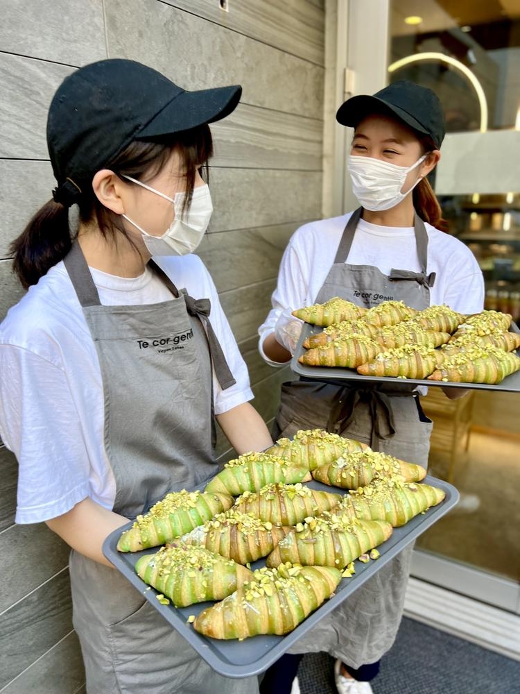 サクサクのクロワッサン※画像は1号店