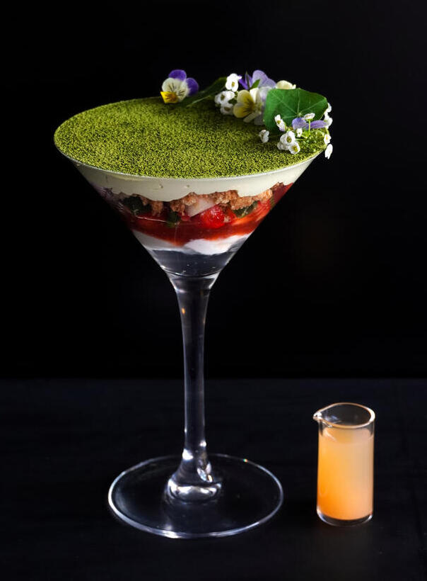 果物の瑞々しさ、香りを追求したパフェ