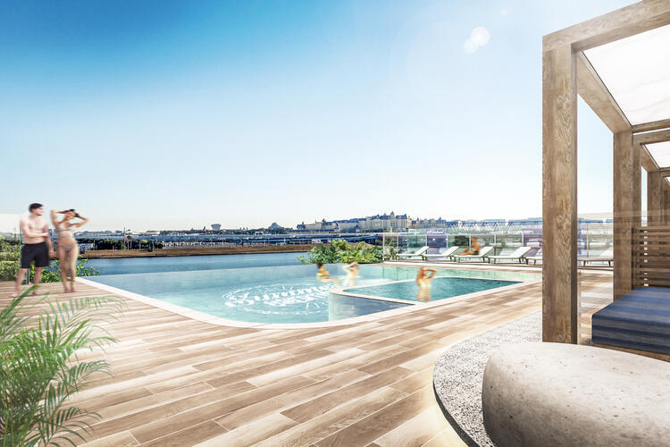 リゾート感をプラスした新業態！