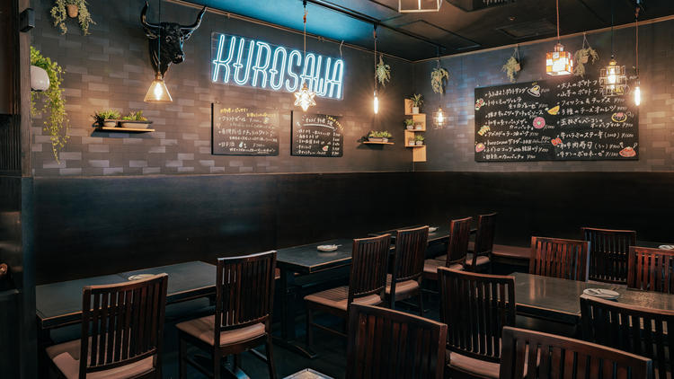 モダンでオシャレな店内。