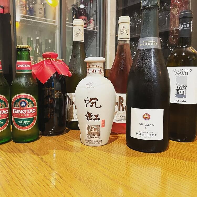 夜は種類豊富なお酒もご提供♪