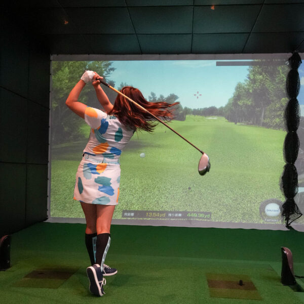 ゴルフスタジオが併設されています♪