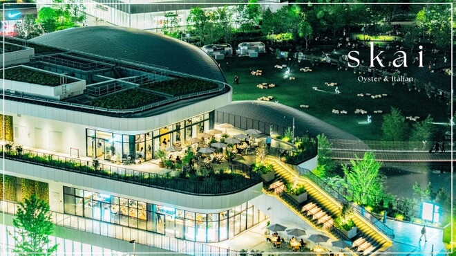 うめきたグリーンプレイス内、3月開業