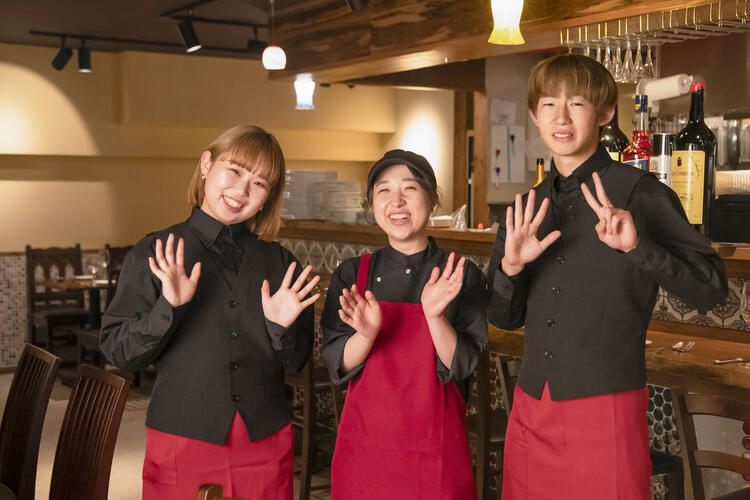 スタッフは仲良し♪