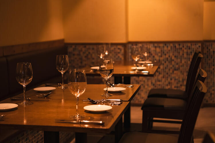 店内は落ち着いた雰囲気 