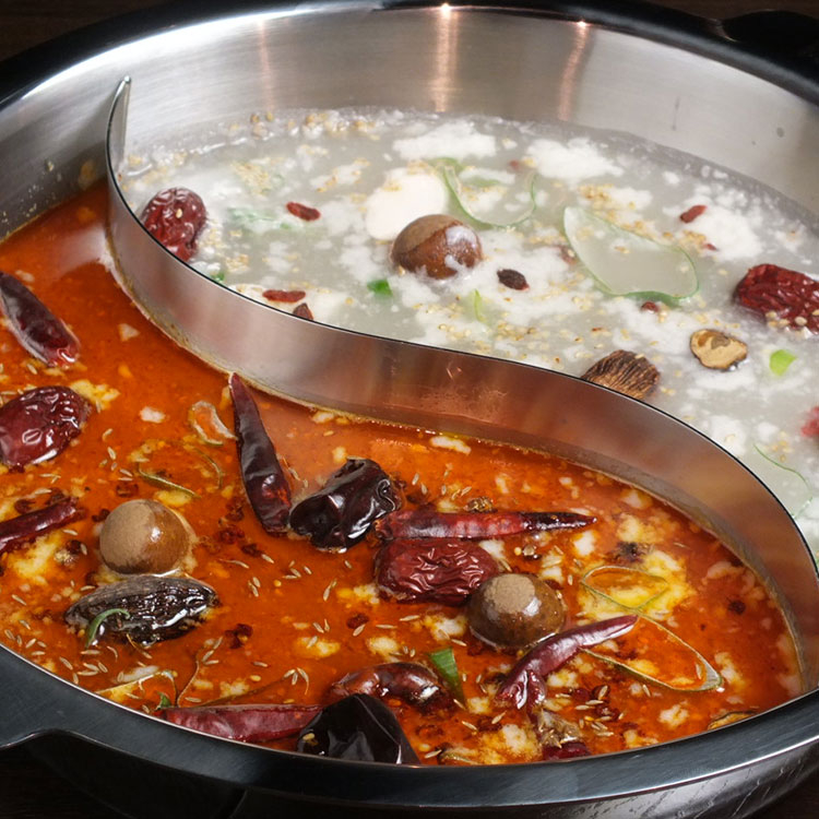 100％自然素材使用のスープが大好評◎