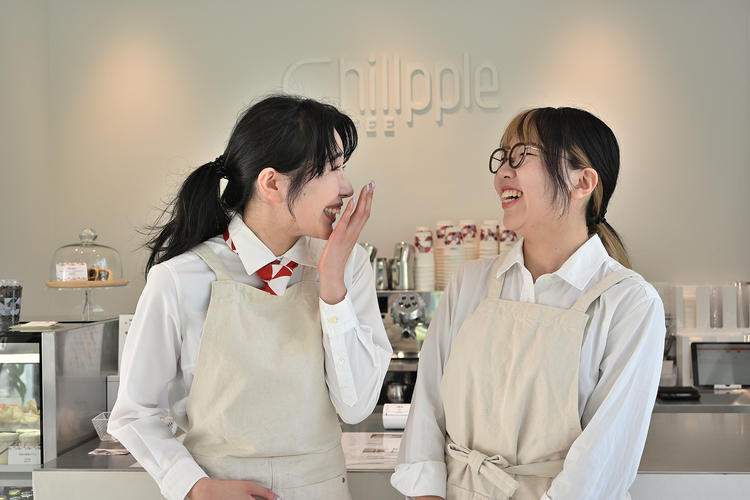 スタッフ同士、いつも和気あいあい✨