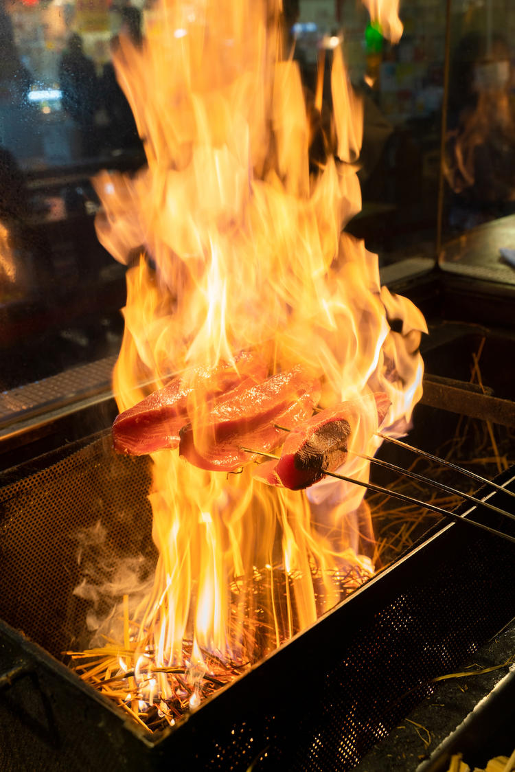本場の藁焼きを学べるお店