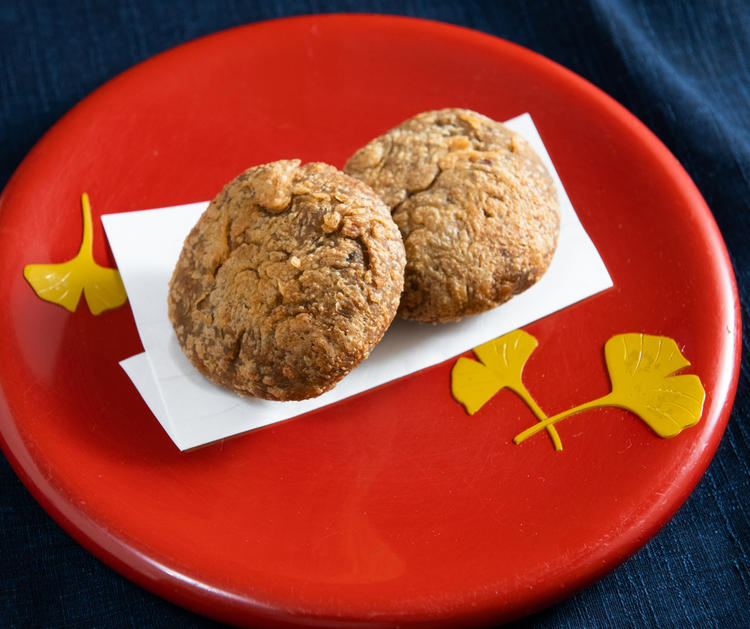 伝統料理のひとつ　どぅる天