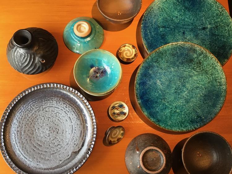 色とりどりのやちむん